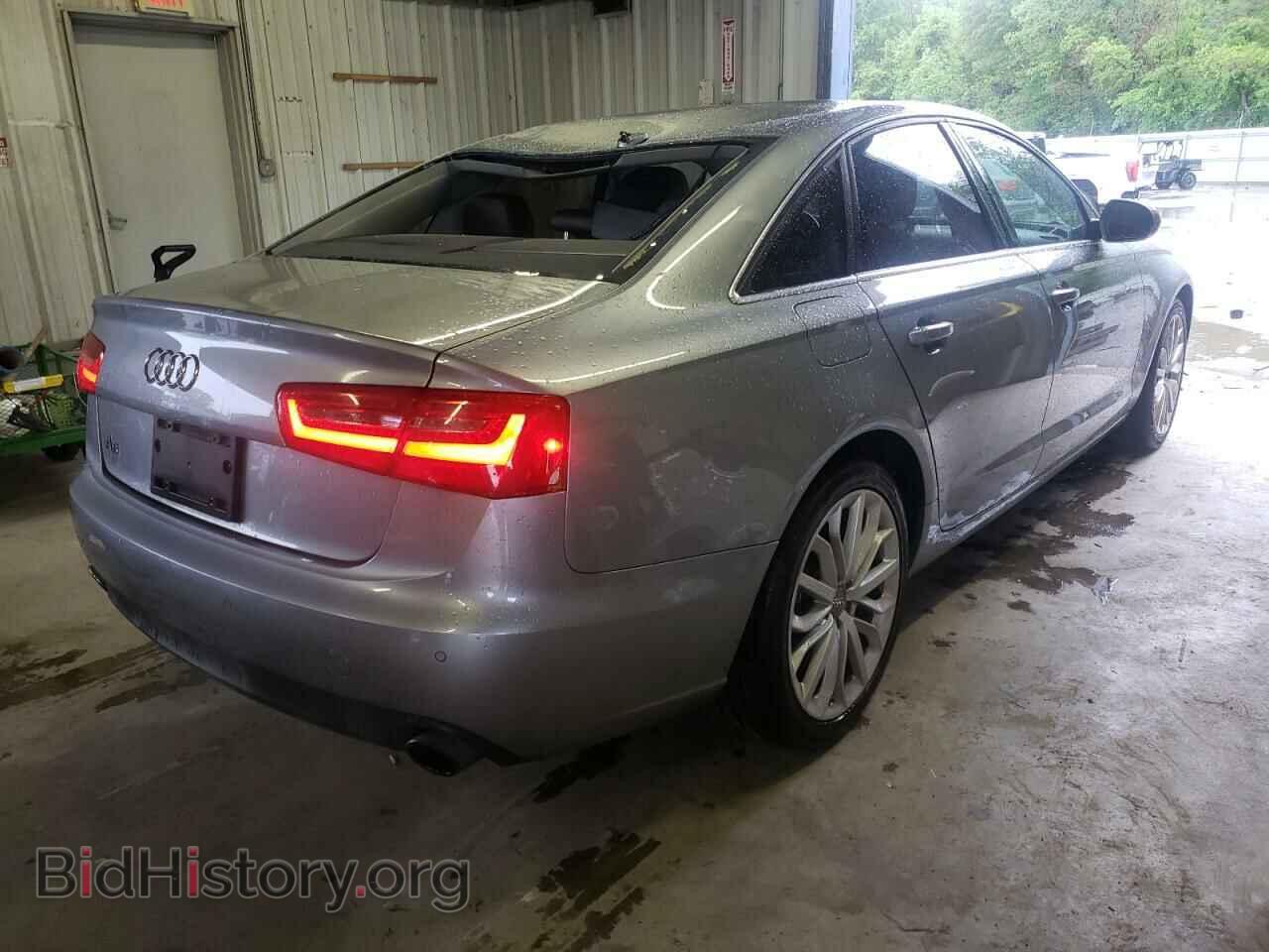 2014 AUDI A6 - VIN: WAUGFAFC8EN129406 - Фото 4