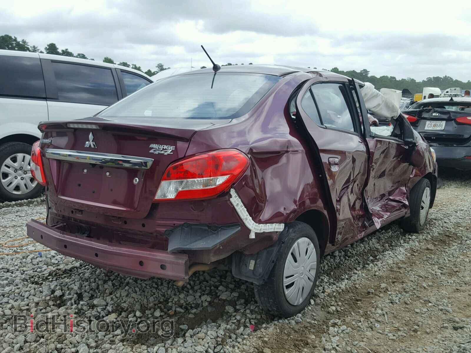 2017 MITSUBISHI MIRAGE - VIN: ML32F3FJ3HHF12234 - Фото 4