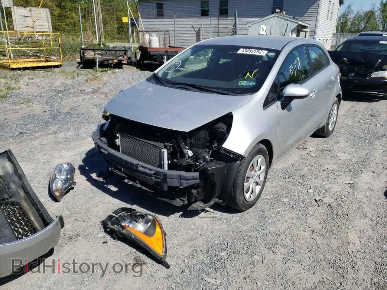 2012 KIA RIO - VIN: KNADM5A33C6015912 - Фото 2