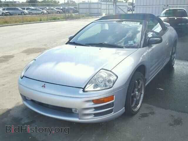 2001 MITSUBISHI ECLIPSE - VIN: 4A3AE45G41E064319 - Фото 2