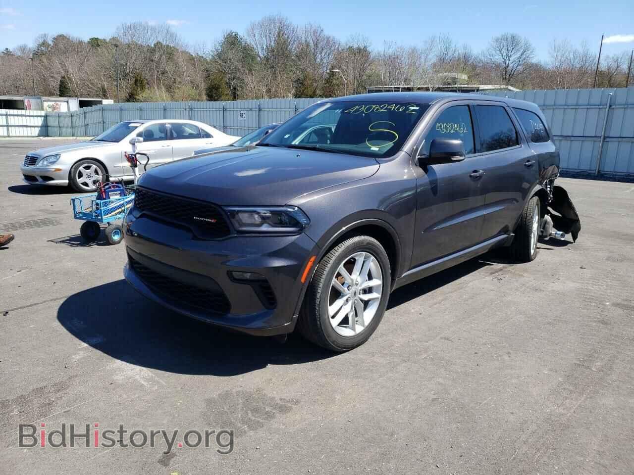 2021 DODGE DURANGO - VIN: 1C4RDHDG6MC608174 - Фото 2