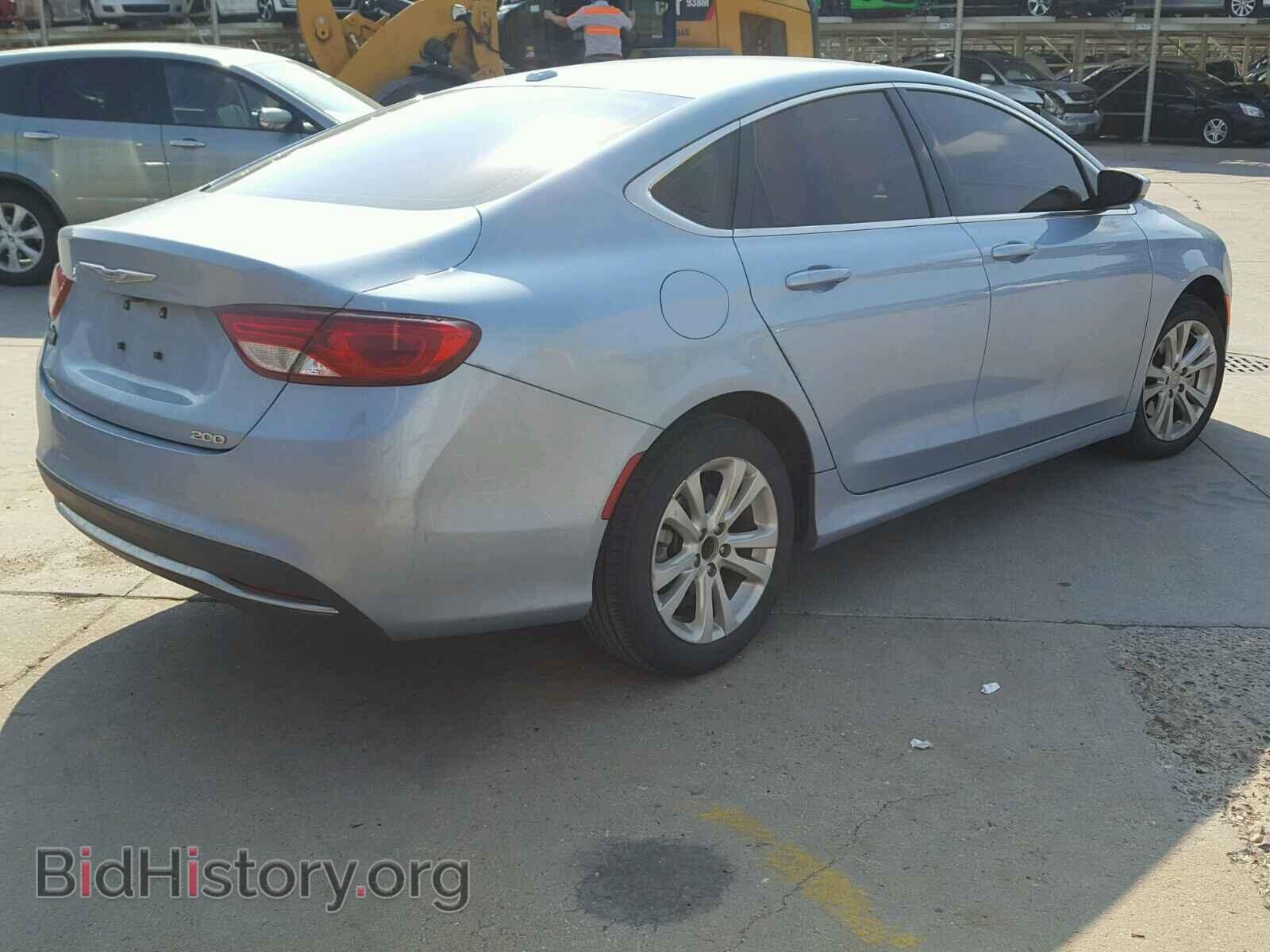 2015 CHRYSLER 200 - VIN: 1C3CCCABXFN661184 - Фото 4