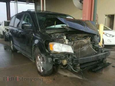 2011 Dodge CARAVAN Grand Cara, черный — VIN 2D4RN3DG0BR619503, Copart