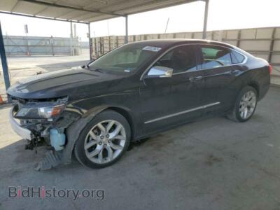 2017 Chevrolet IMPALA Premier, черный — VIN 2G1145S33H9114467, Copart