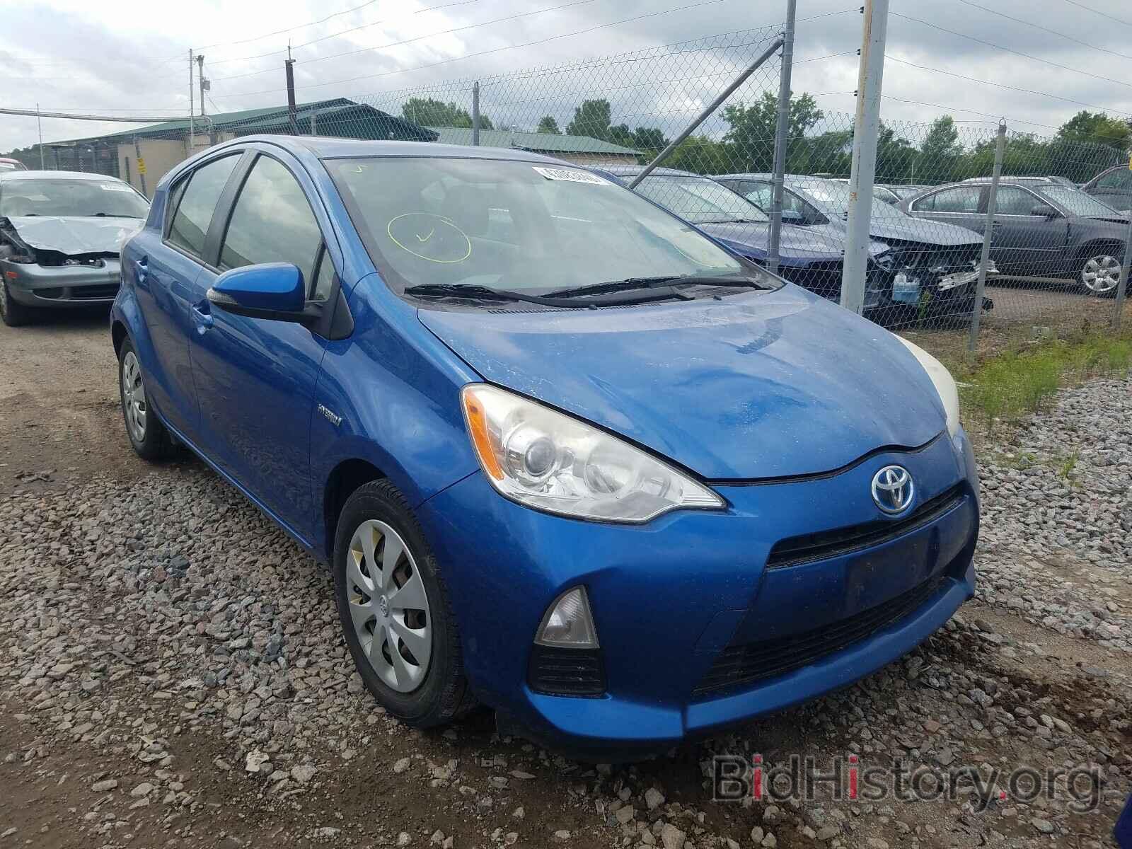 Photo JTDKDTB31C1511270 - TOYOTA PRIUS 2012