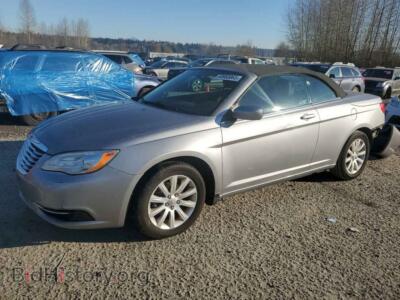 2013 Chrysler 200 TOURING, silver — VIN 1C3BCBEB0DN706940, Copart