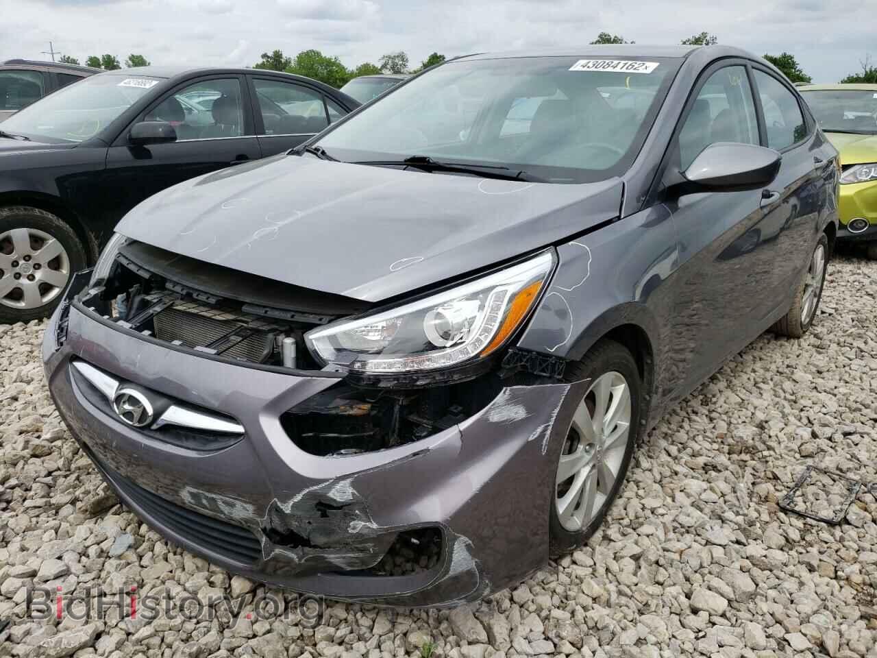 2014 HYUNDAI ACCENT - VIN: KMHCU4AE3EU761328 - Фото 2