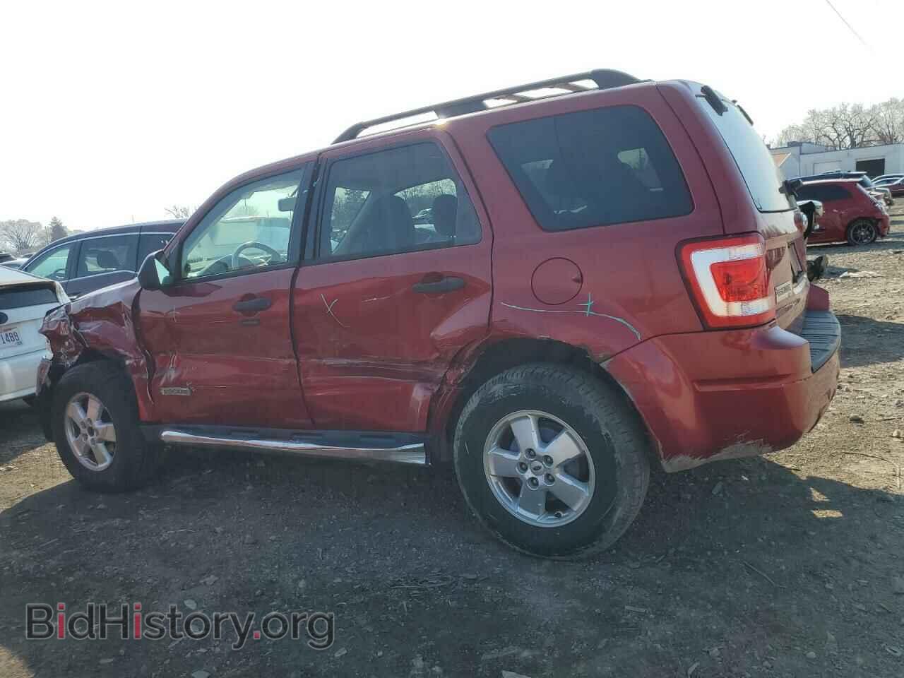 2008 FORD ESCAPE - VIN: 1FMCU03138KC81437 - Фото 2