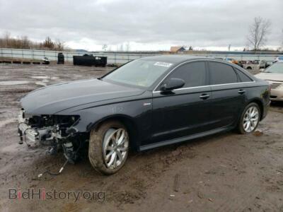 2017 Audi A6 A6 Premium, black — VIN WAUF2AFC3HN057753, Copart