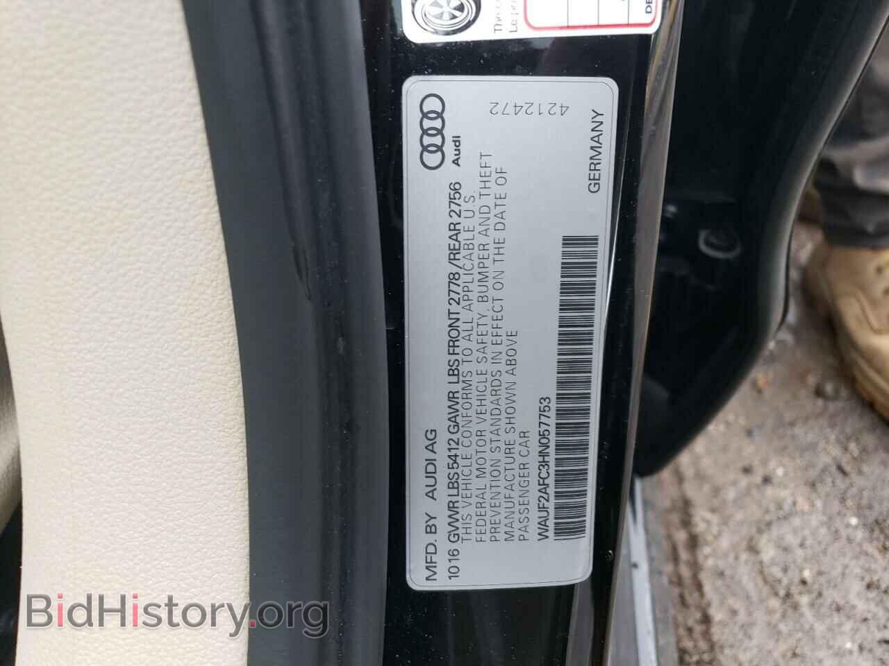 2017 AUDI A6 - VIN: WAUF2AFC3HN057753 - Фото 12