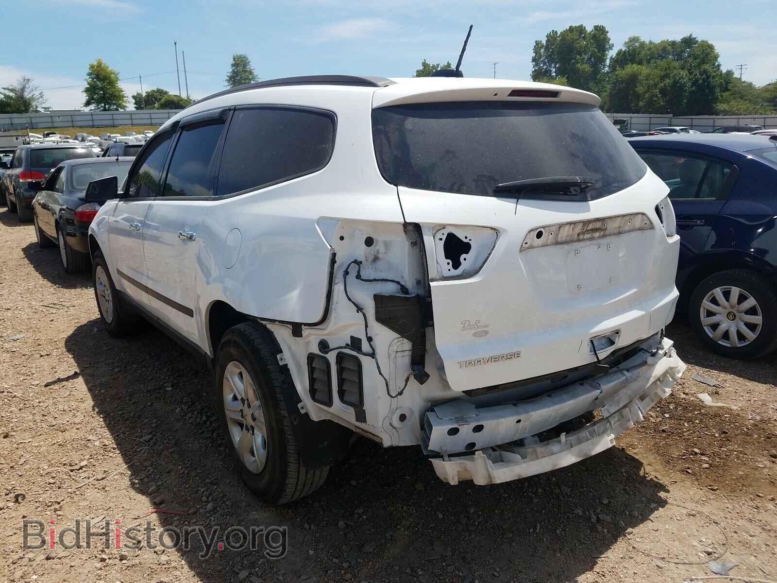 2017 CHEVROLET TRAVERSE - VIN: 1GNKRFED0HJ269321 - Фото 3