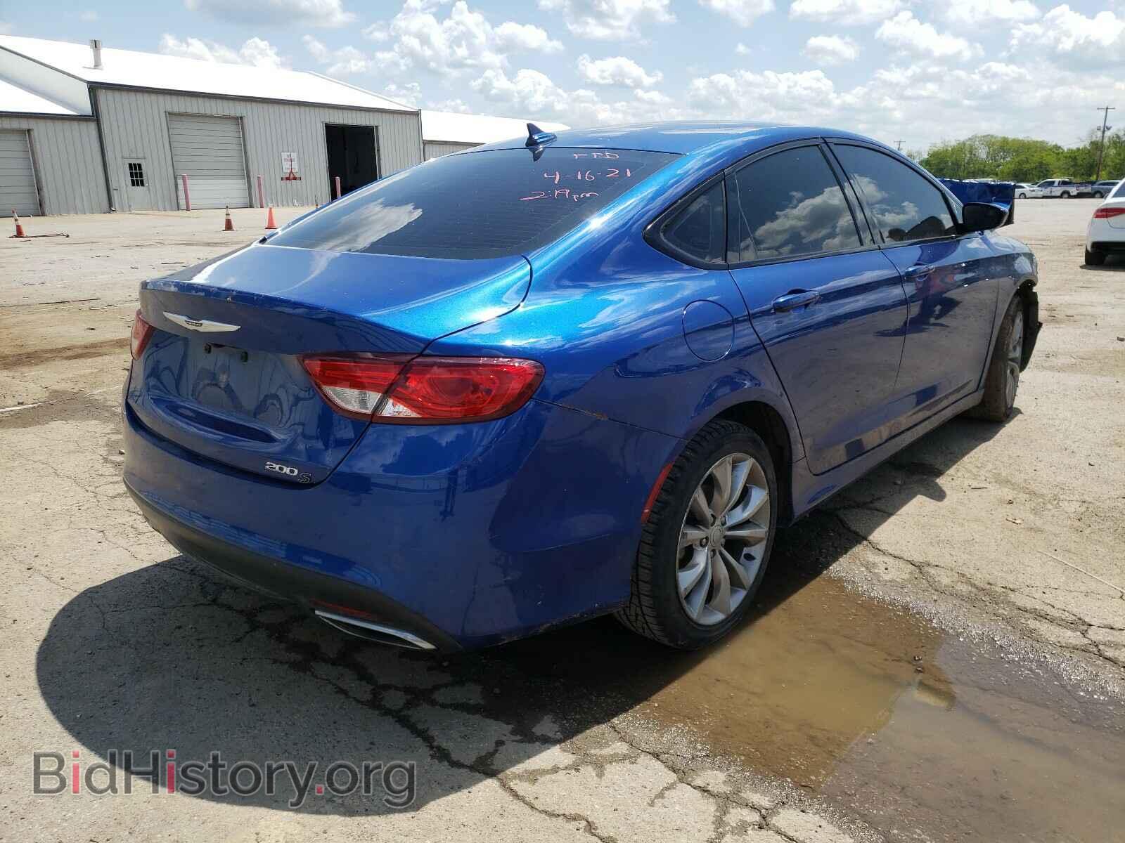 2016 CHRYSLER 200 - VIN: 1C3CCCBB8GN138570 - Фото 4