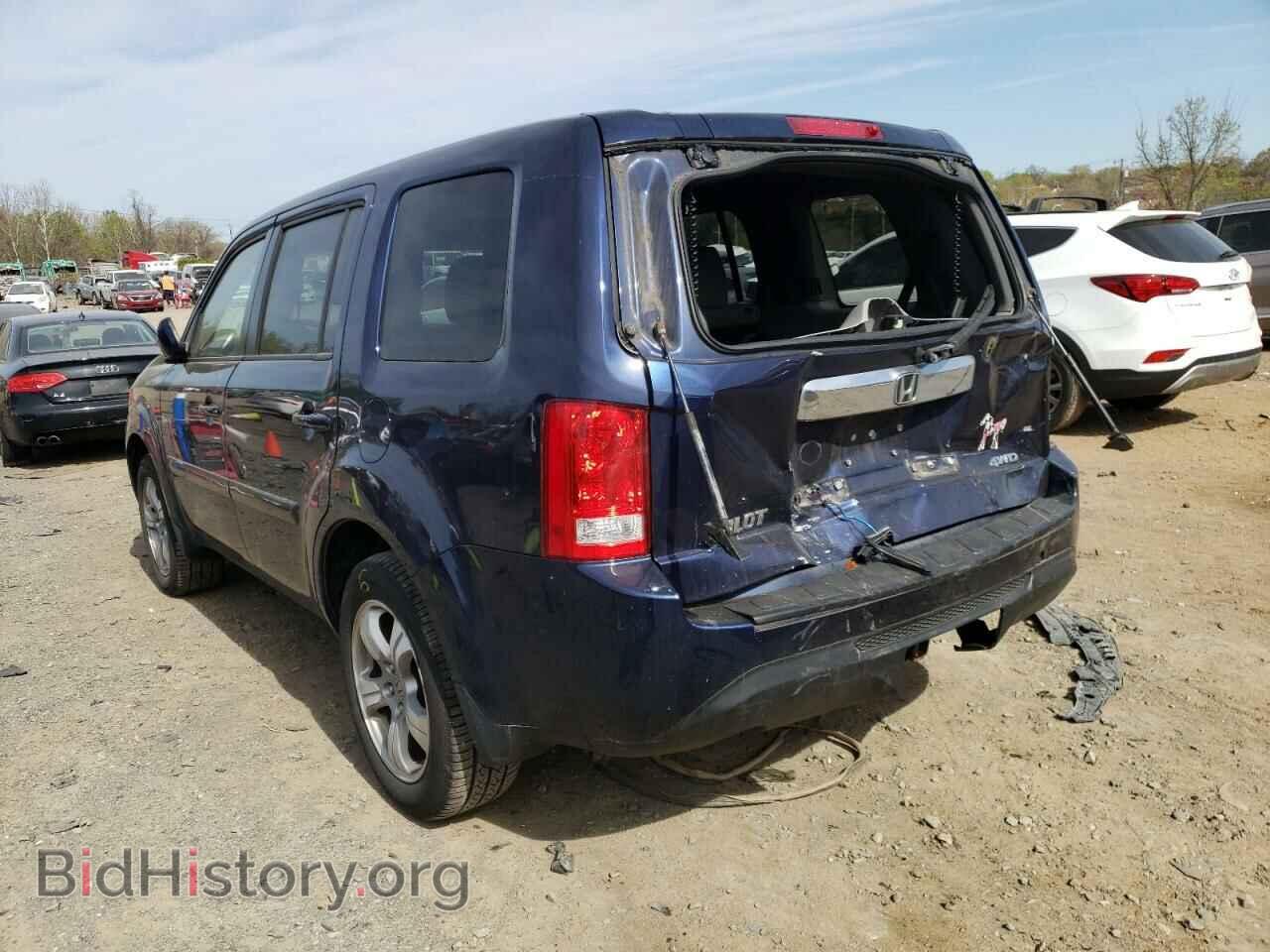 2014 HONDA PILOT - VIN: 5FNYF4H56EB042187 - Фото 3