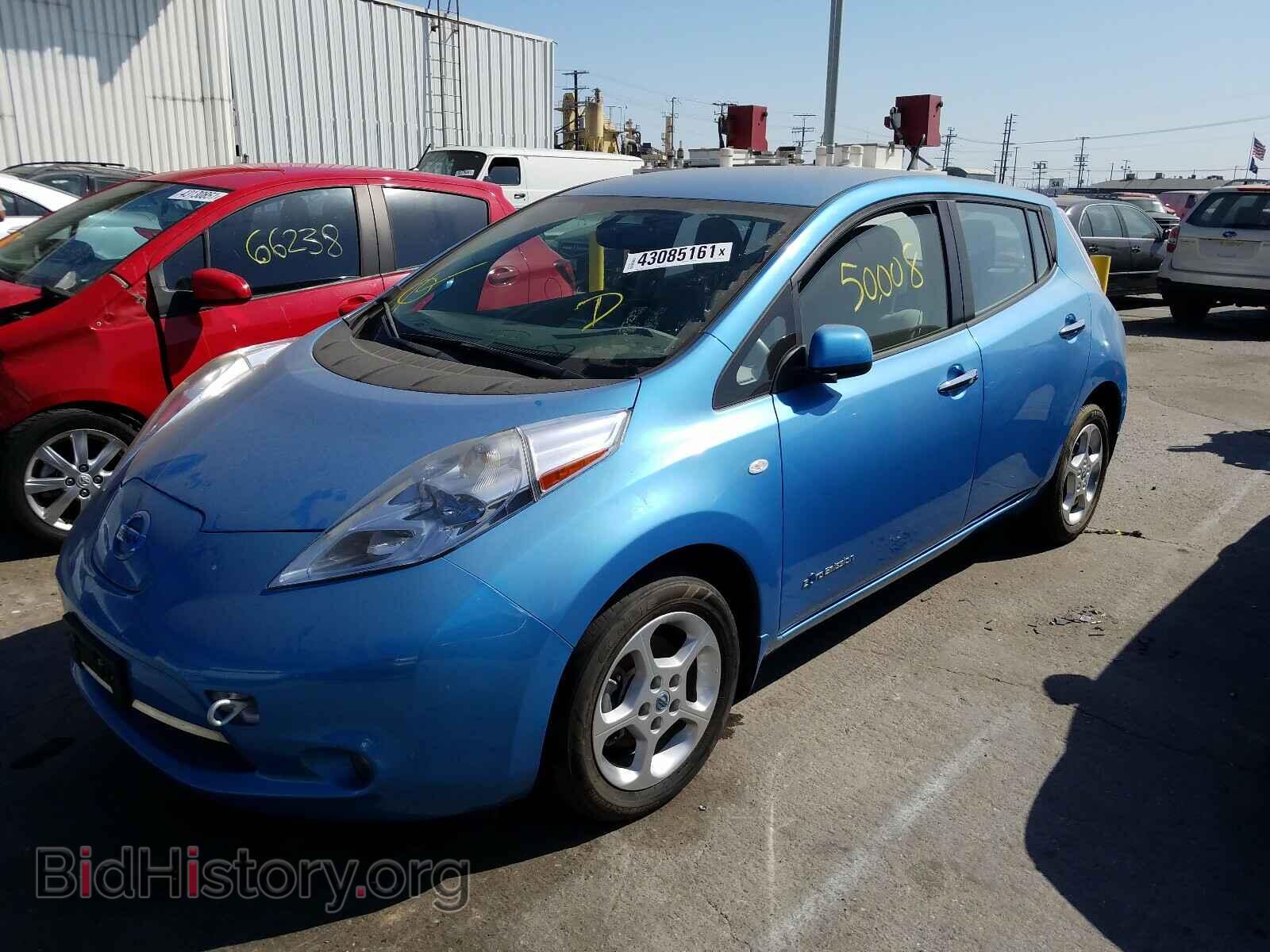 2012 NISSAN LEAF - VIN: JN1AZ0CP0CT023903 - Фото 2