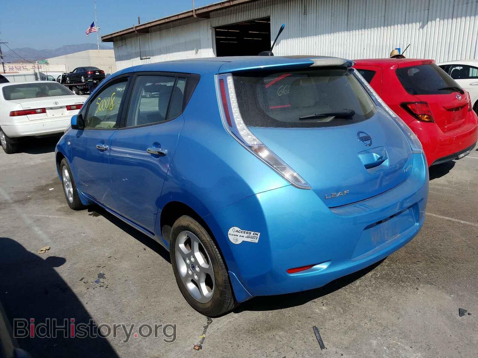2012 NISSAN LEAF - VIN: JN1AZ0CP0CT023903 - Фото 3