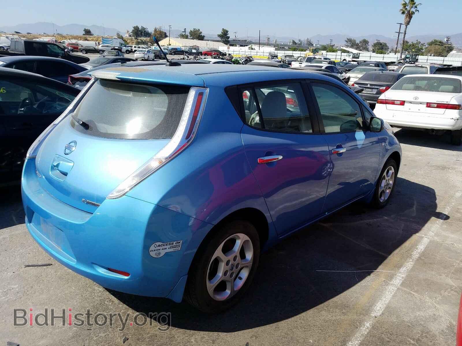 2012 NISSAN LEAF - VIN: JN1AZ0CP0CT023903 - Фото 4