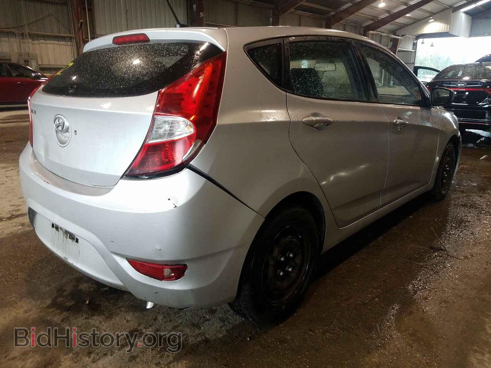 2015 HYUNDAI ACCENT - VIN: KMHCT5AE6FU200972 - Фото 4