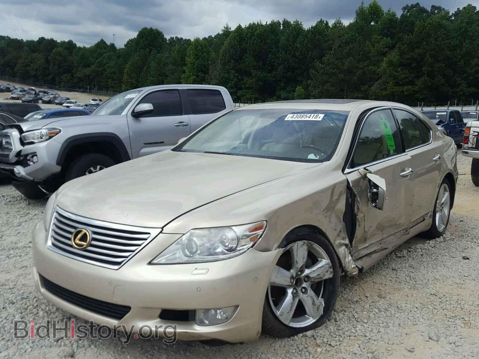 2012 LEXUS LS460 - VIN: JTHBL5EF7C5113265 - Фото 2