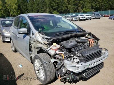 2017 Ford CMAX C-Max SE, silver — VIN 1FADP5EU2HL102034, Copart