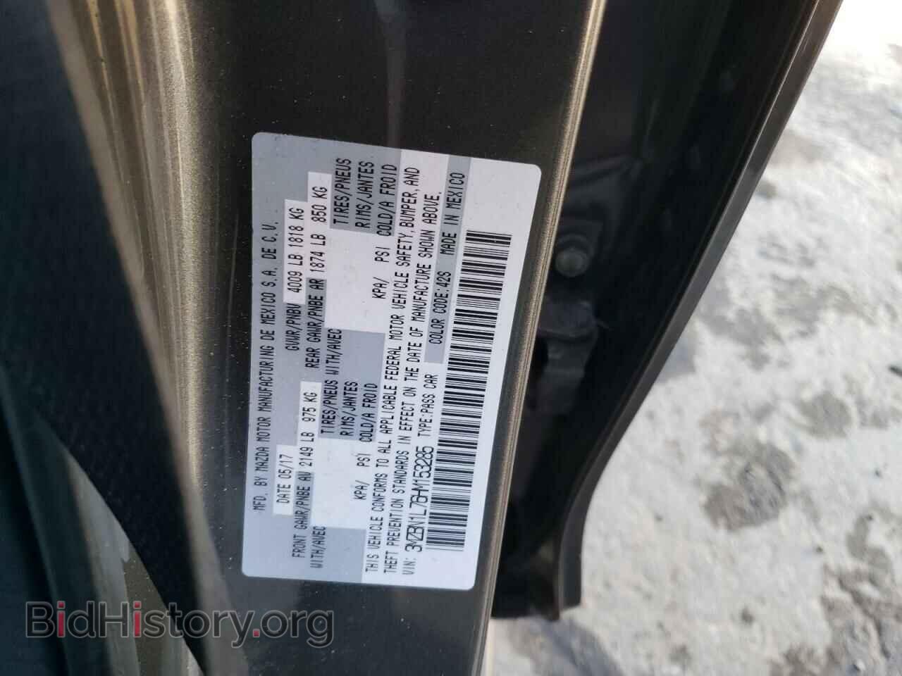 2017 MAZDA 3 - VIN: 3MZBN1L76HM153285 - Photo 12