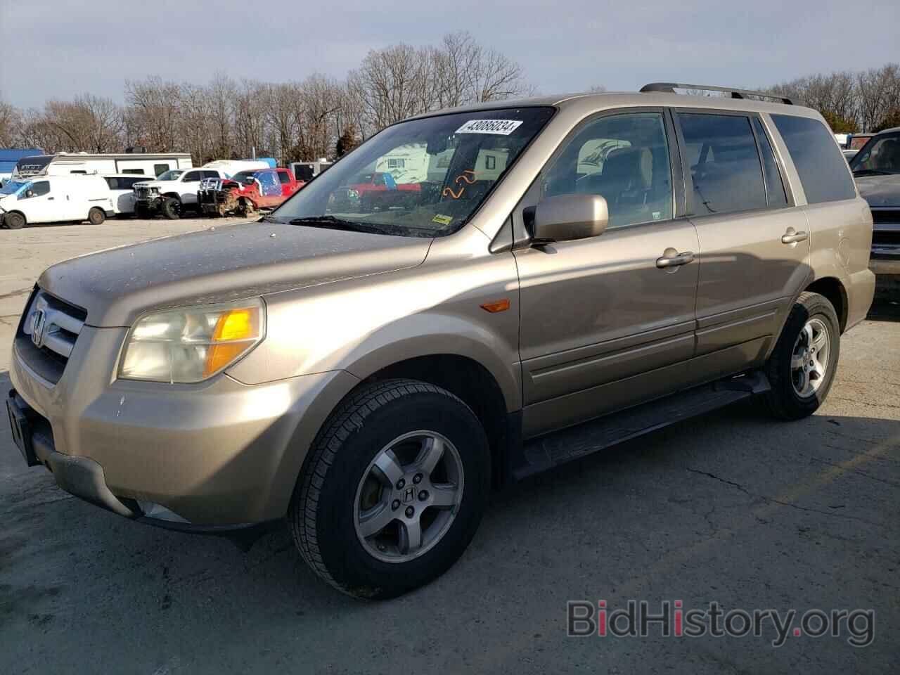 Photo 5FNYF18766B026928 - HONDA PILOT 2006