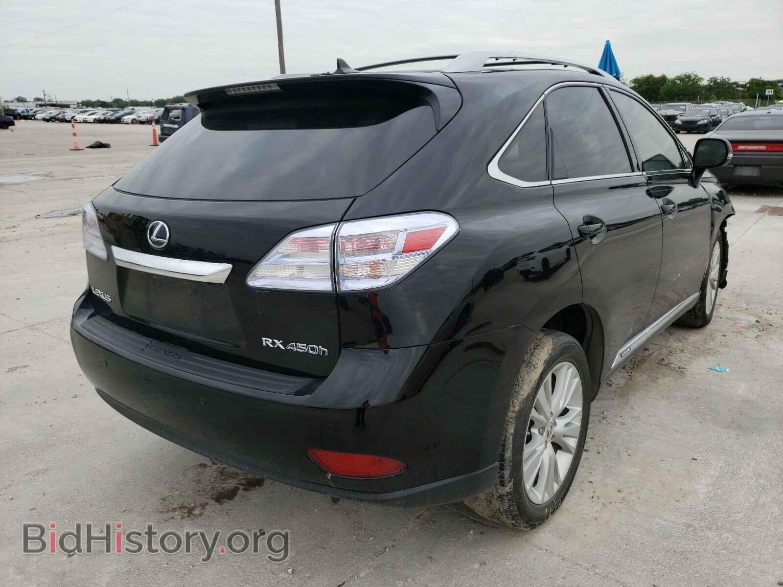2010 LEXUS RX450 - VIN: JTJBC1BAXA2410920 - Фото 4