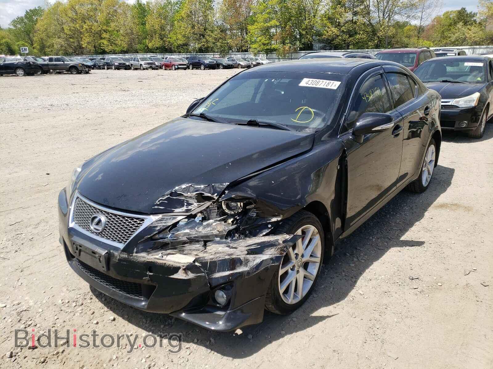 2011 LEXUS IS - VIN: JTHCF5C28B5048856 - Фото 2