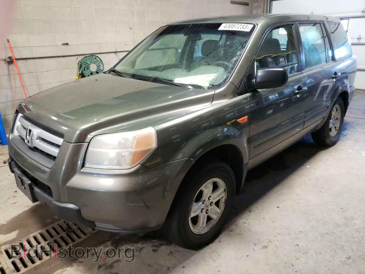 Photo 5FNYF28186B027175 - HONDA PILOT 2006