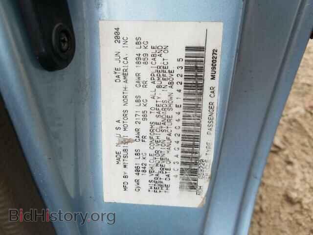 2004 CHRYSLER SEBRING - VIN: 4C3AG42G44E142235 - Фото 10