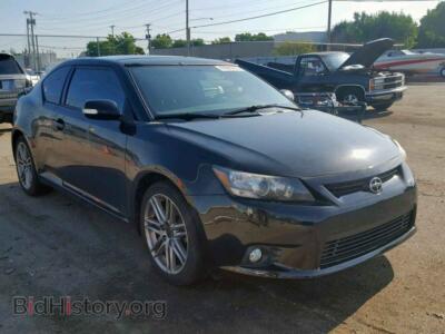 2012 Toyota SCION TC, черный — VIN JTKJF5C70C3024366, Copart