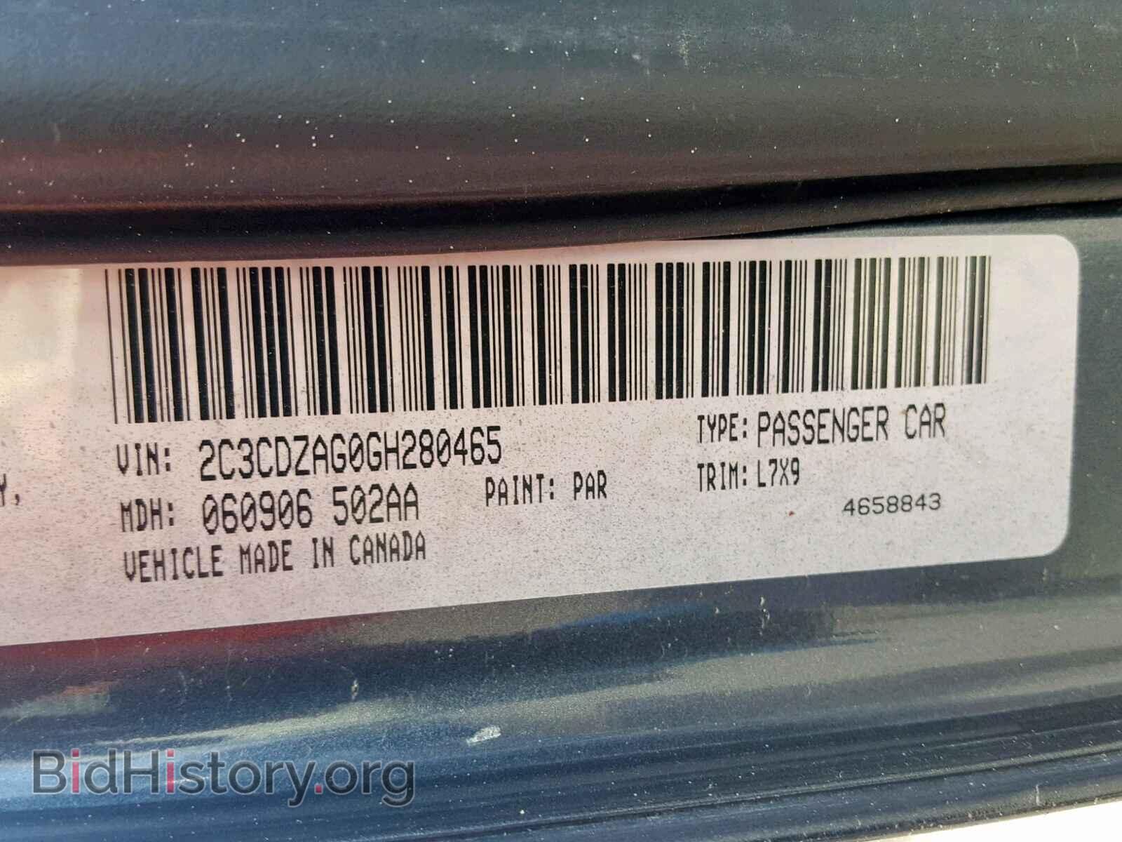 2016 DODGE CHALLENGER - VIN: 2C3CDZAG0GH280465 - Фото 10