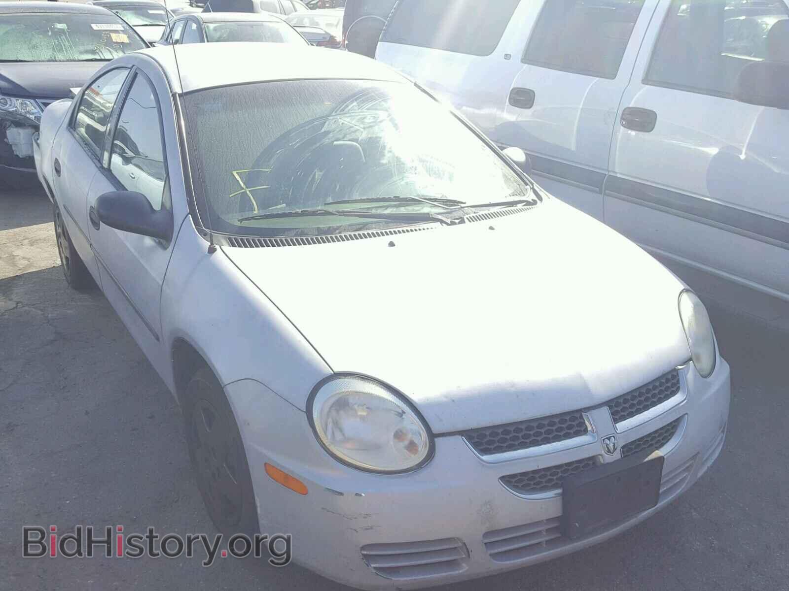 Фотография 1B3ES26C34D558535 - DODGE NEON 2004