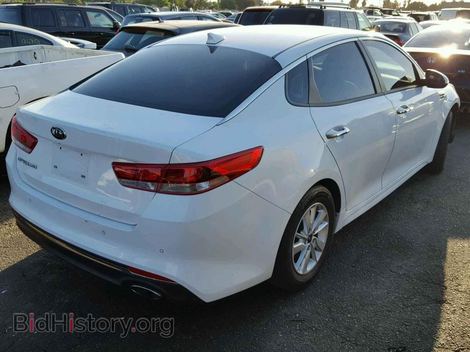 2016 KIA OPTIMA - VIN: 5XXGT4L35GG074929 - Фото 4
