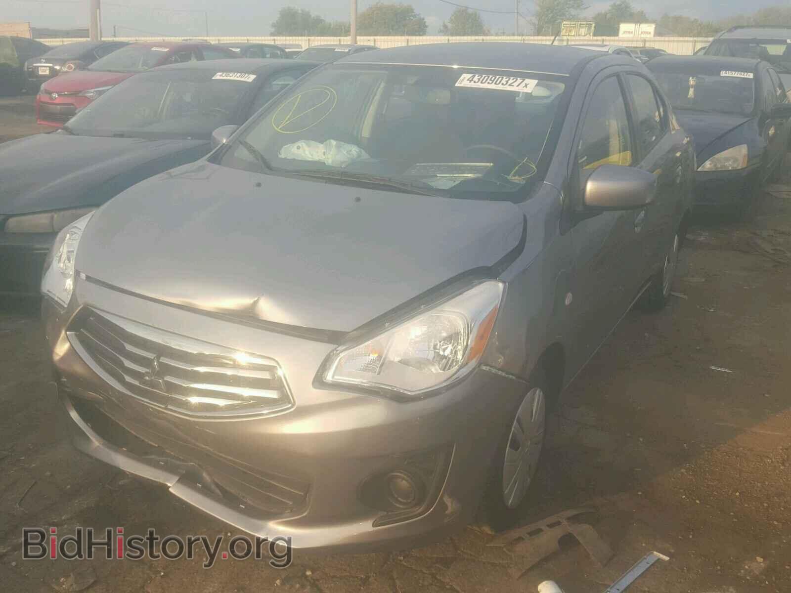2017 MITSUBISHI MIRAGE - VIN: ML32F3FJ0HH000976 - Фото 2