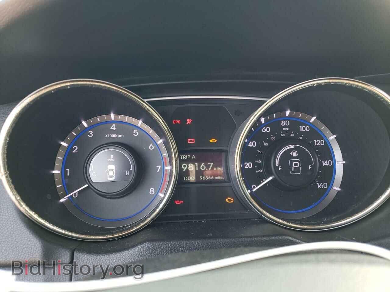 2013 HYUNDAI SONATA - VIN: 5NPEC4AC2DH642628 - Фото 9