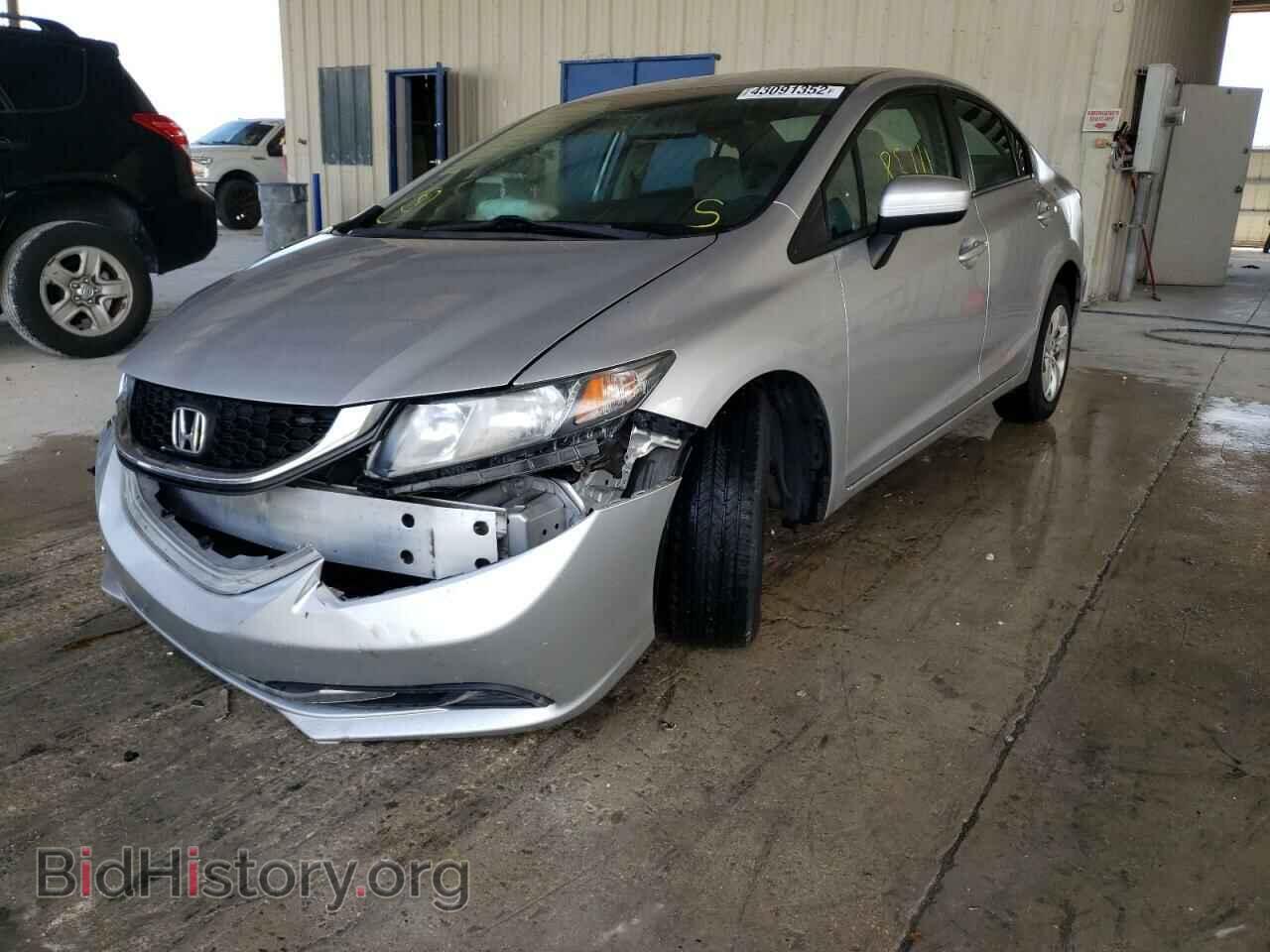 2014 HONDA CIVIC - VIN: 19XFB2F54EE044536 - Фото 2