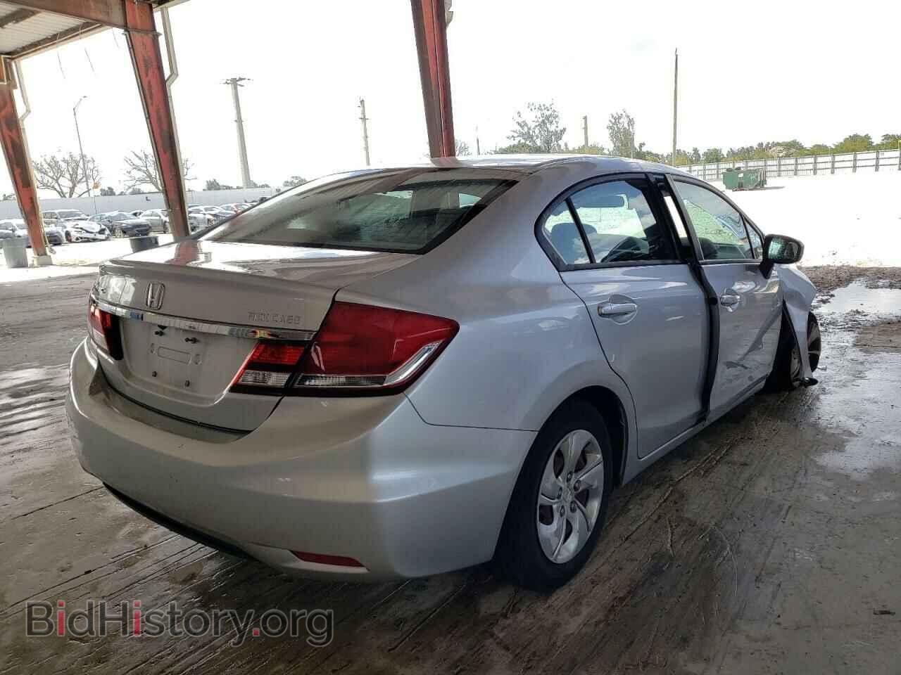 2014 HONDA CIVIC - VIN: 19XFB2F54EE044536 - Фото 4