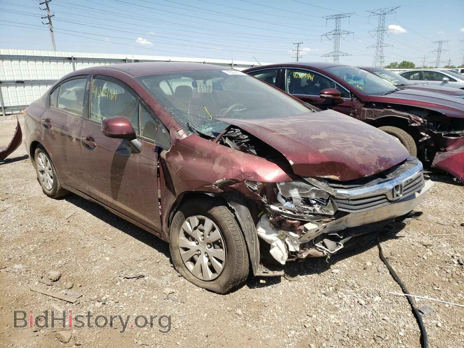 Фотография 19XFB2F53CE026428 - HONDA CIVIC 2012