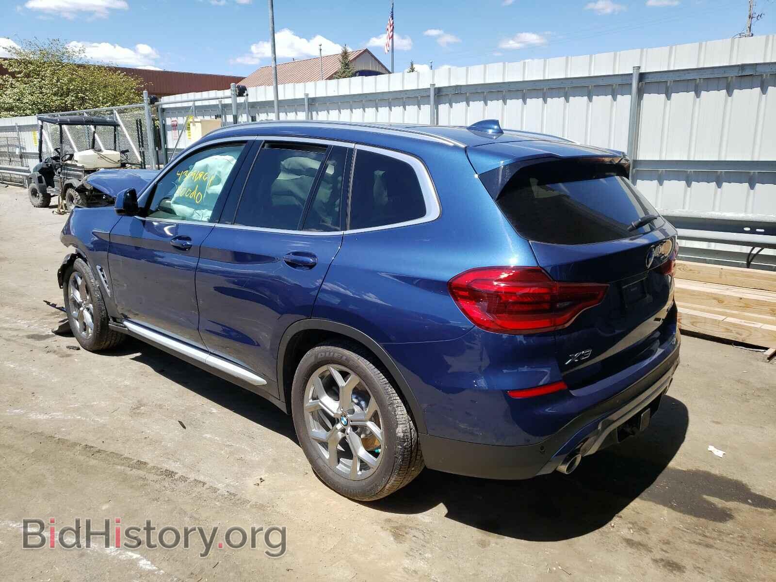 2020 BMW X3 - VIN: 5UXTY5C01L9D66792 - Фото 3
