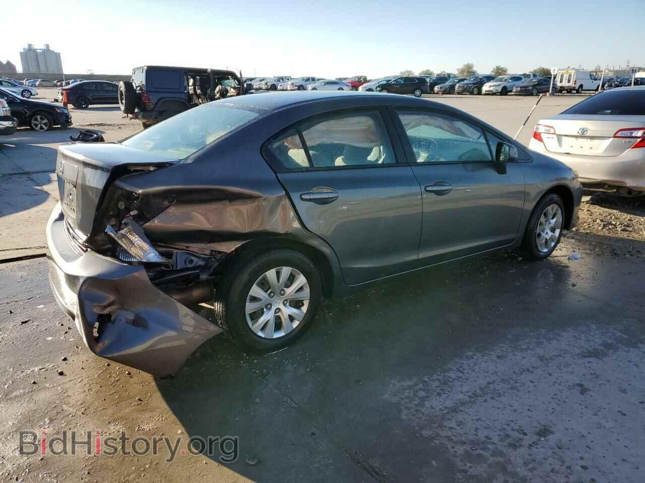 2012 HONDA CIVIC - VIN: 2HGFB2F51CH599687 - Photo 3