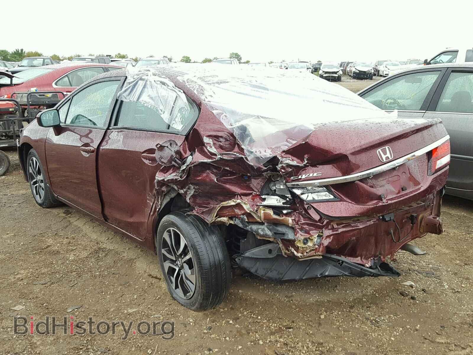 2014 HONDA CIVIC - VIN: 2HGFB2F84EH522681 - Фото 3