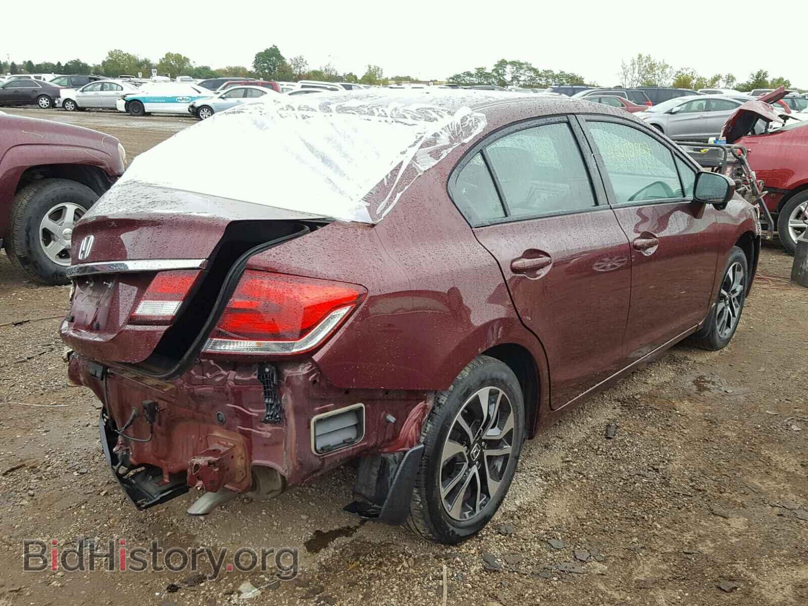 2014 HONDA CIVIC - VIN: 2HGFB2F84EH522681 - Фото 4