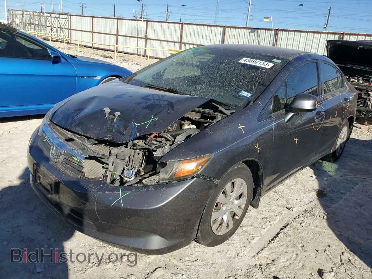 Фотография 2HGFB2F59CH560765 - HONDA CIVIC 2012