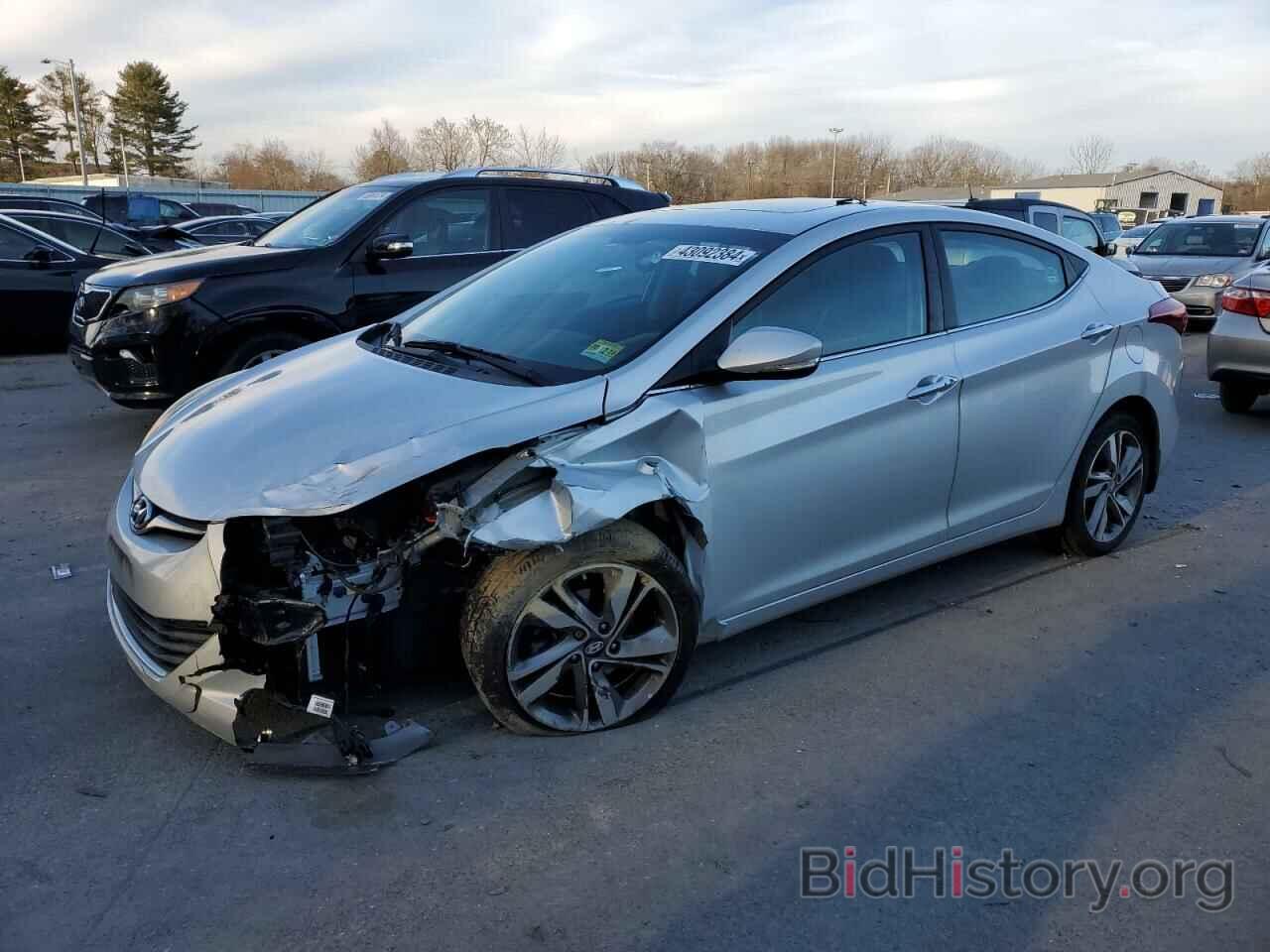 Photo 5NPDH4AE1GH766652 - HYUNDAI ELANTRA 2016