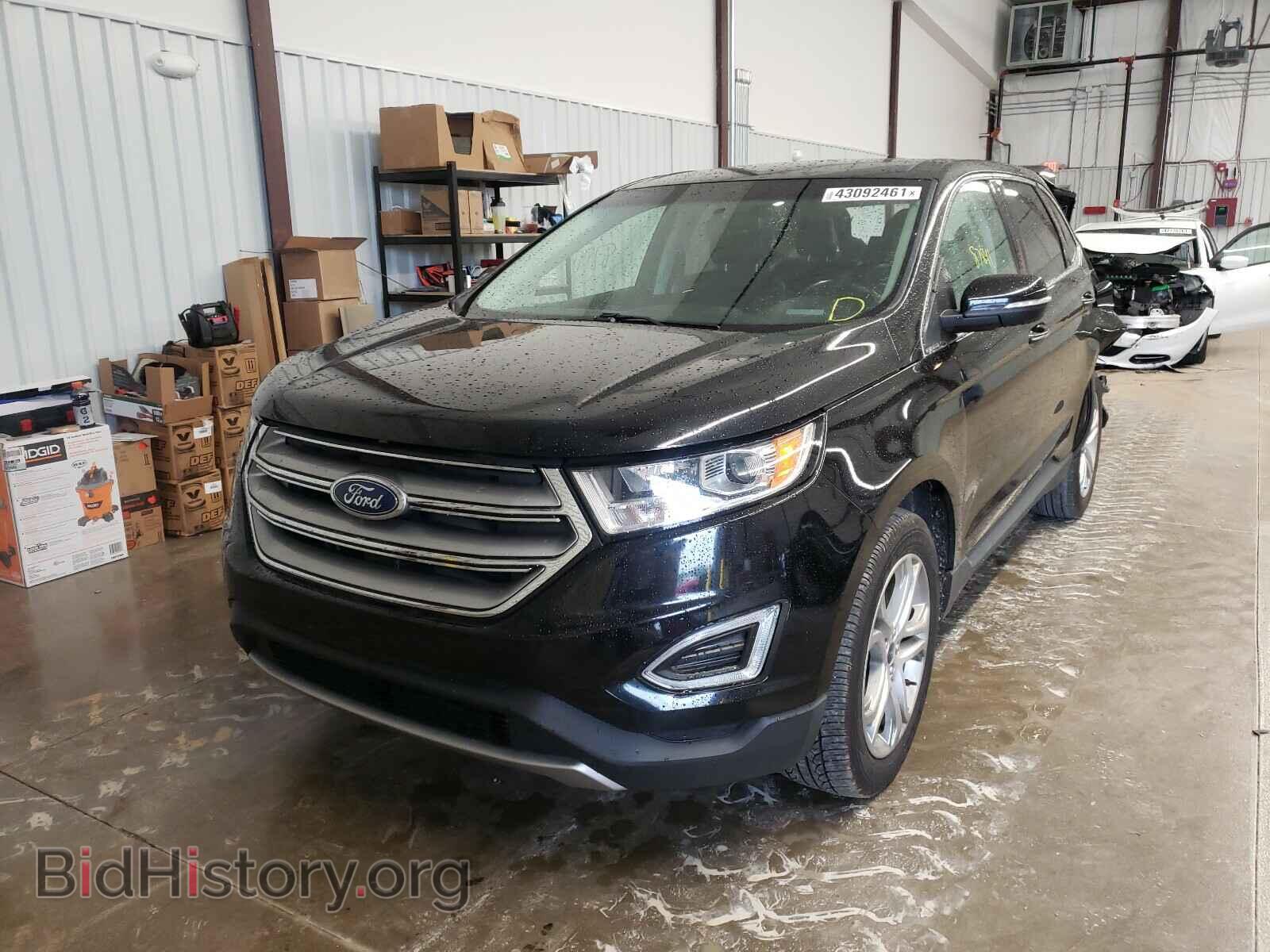 2016 FORD EDGE - VIN: 2FMPK4K98GBB23870 - Фото 2