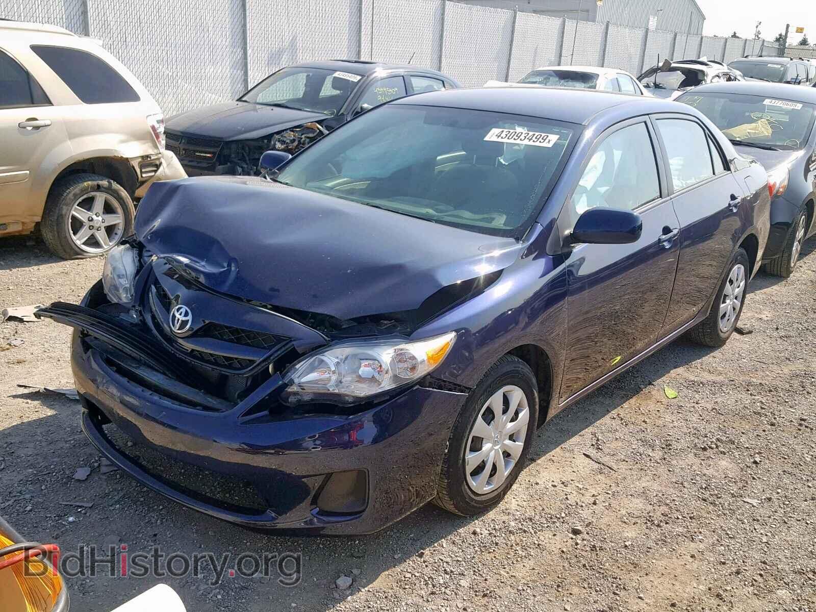 2011 TOYOTA COROLLA BA - VIN: 2T1BU4EEXBC543261 - Фото 2