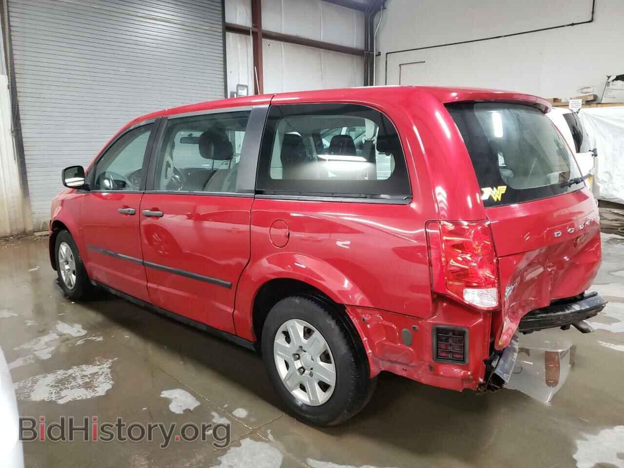2013 DODGE CARAVAN - VIN: 2C4RDGBG5DR557108 - Фото 2
