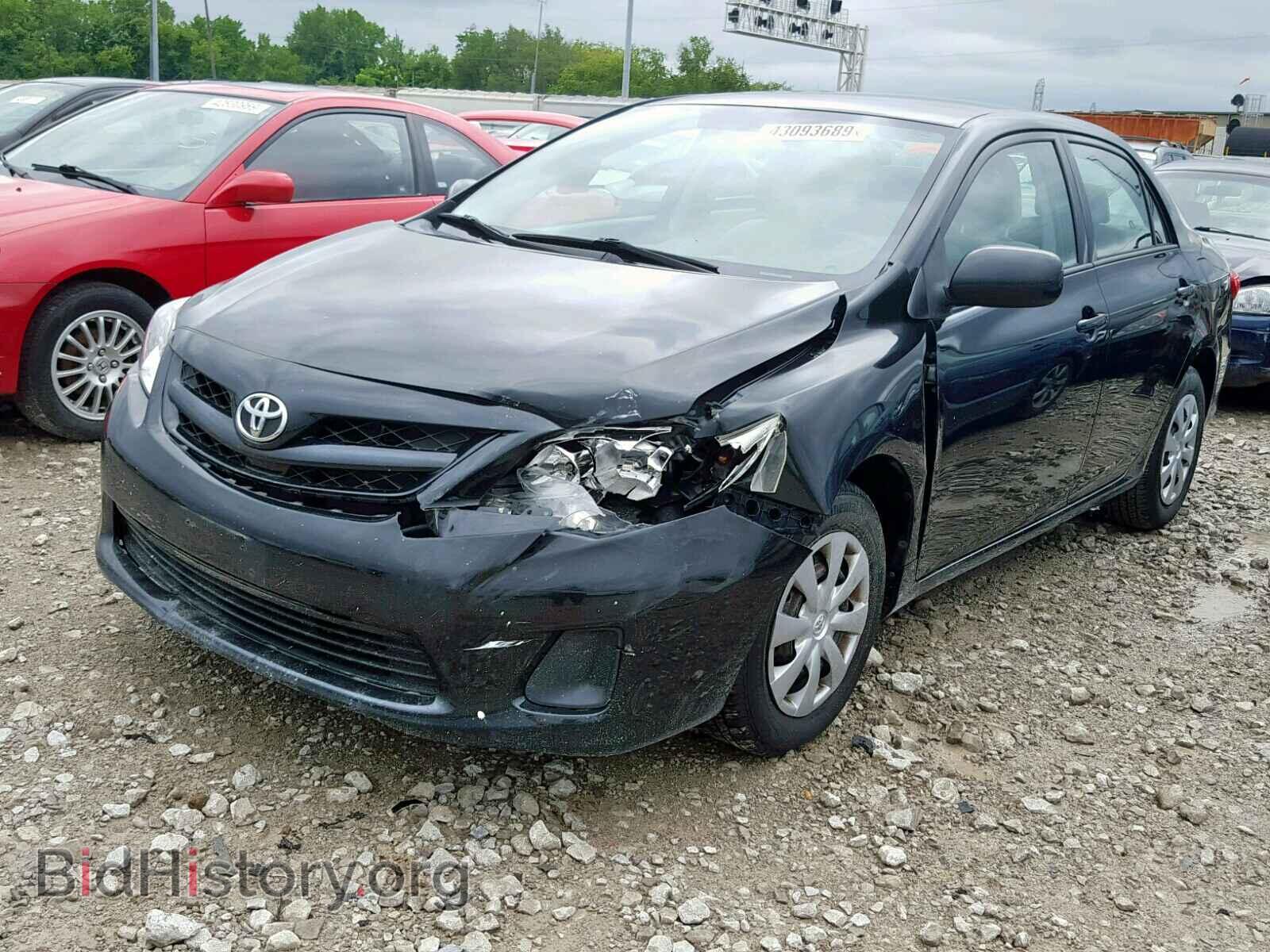 2012 TOYOTA COROLLA BA - VIN: 2T1BU4EE6CC848127 - Фото 2