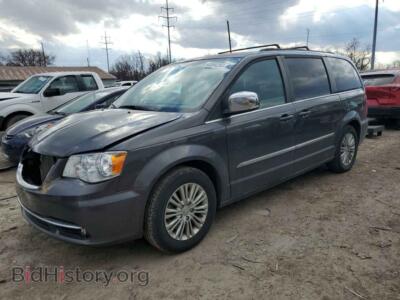 2015 Chrysler MINIVAN Touring L, gray — VIN 2C4RC1CG9FR646097, Copart