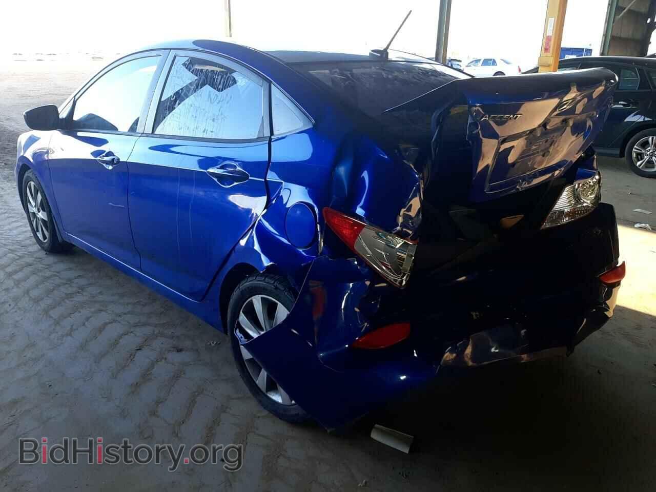 2013 HYUNDAI ACCENT - VIN: KMHCU4AE5DU444021 - Фото 3